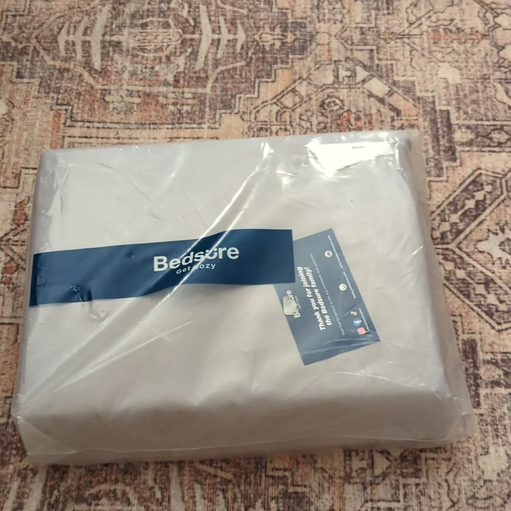 Bedsure Cooling Sheets King Size, Cooling Bed Sheets Hot Sleepers, Bamboo Grey